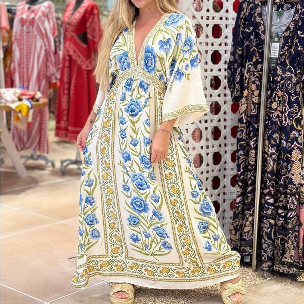 FARM Rio Puglia Long Dress Size S